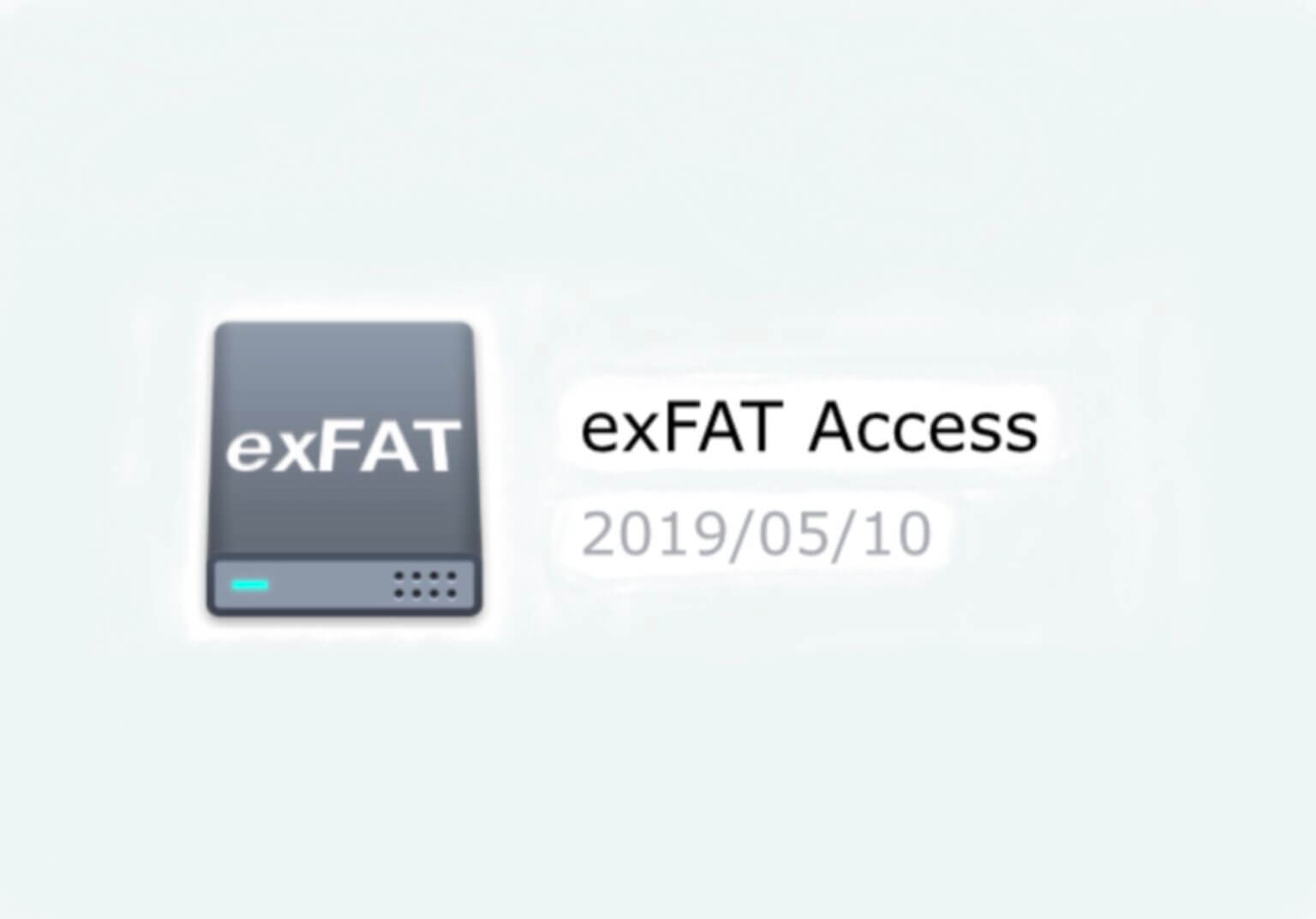 exfat access synology download free