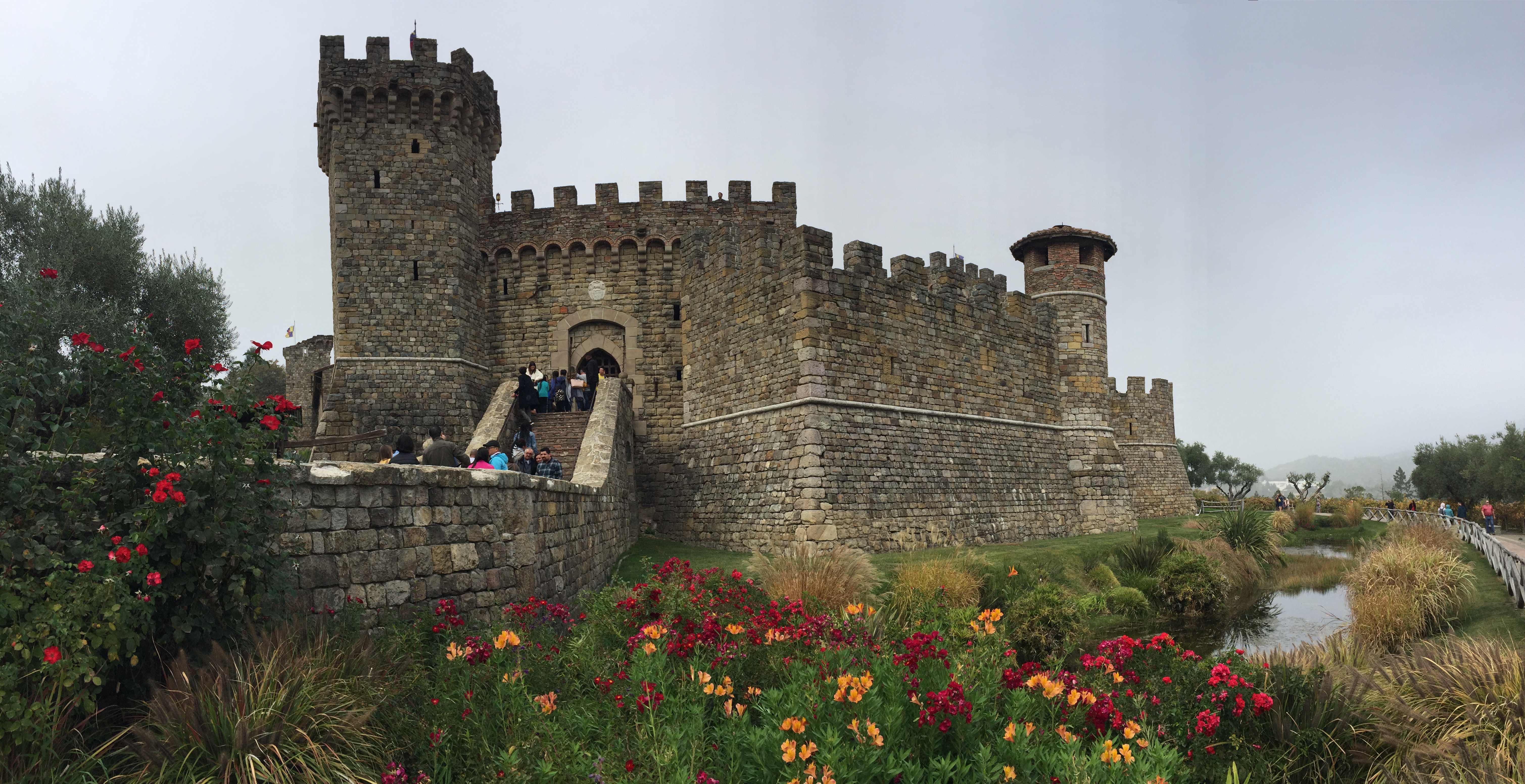 [Trip] Napa Valleyを行く –  Castello di Amorosaは、城造りワイナリー [2020/04/13] ID13395