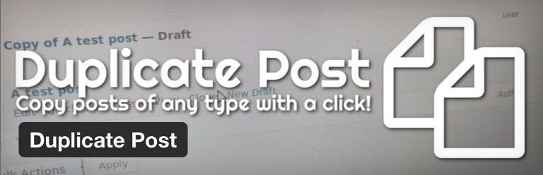 [WordPress] Duplicate Post プラグイン ID10716