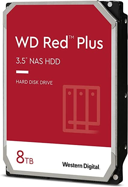 Ads – Western Digital 8TB WD Red Plus NAS 内蔵ハードドライブ HDD – 5640 RPM SATA 6 Gb/s CMR 128 MB キャッシュ 3.5インチ – WD80EFZZ ID40080