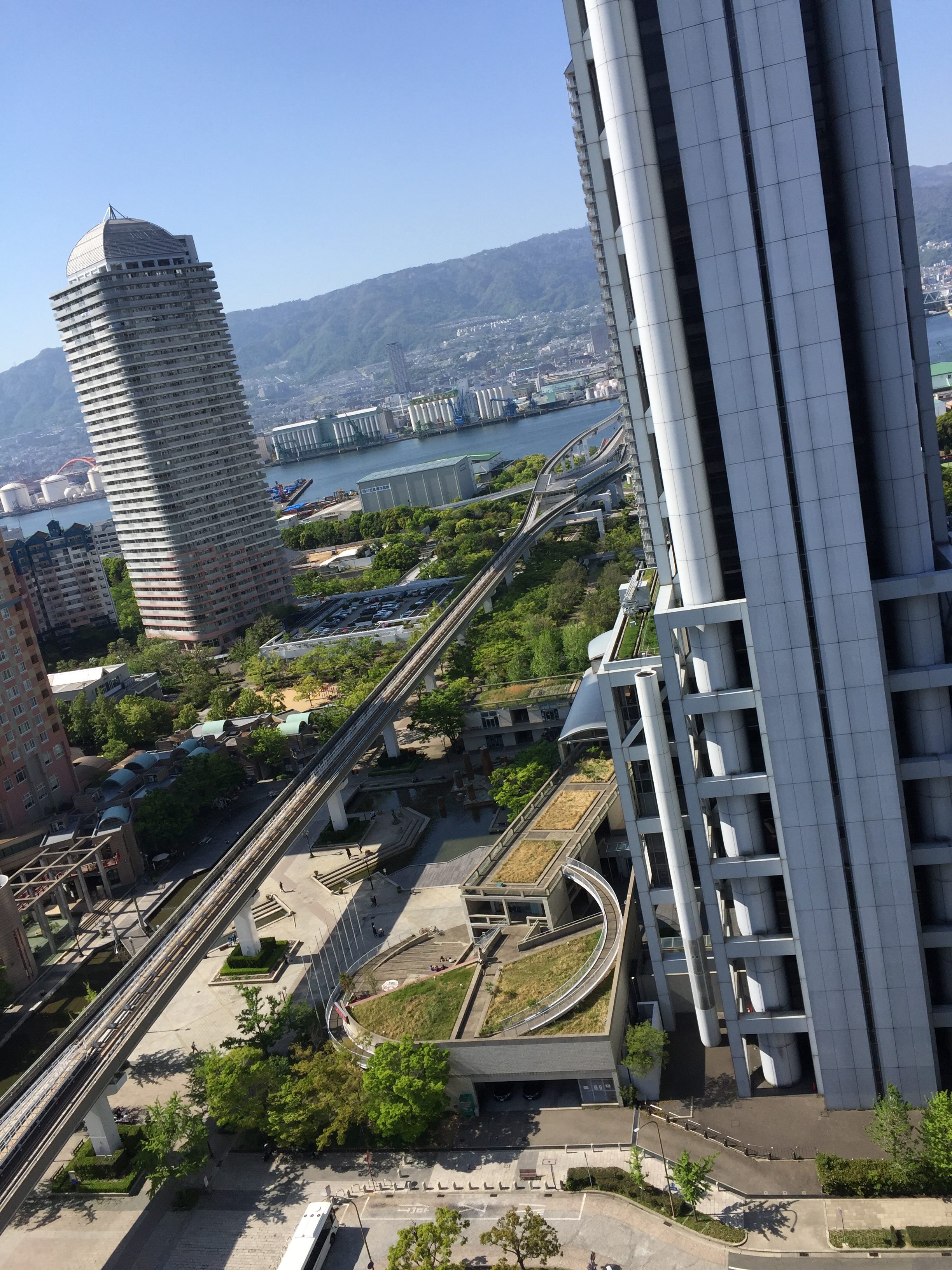 神戸ベイシェラトンからの昼