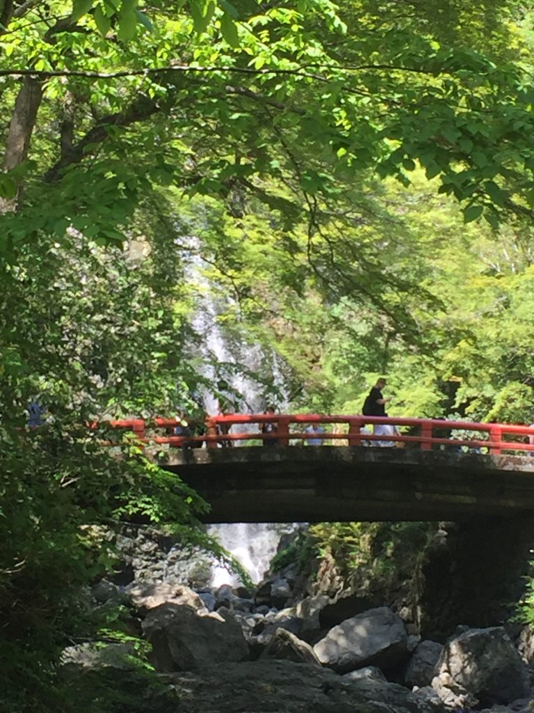 箕面の滝の橋